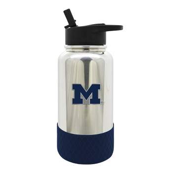 NCAA Michigan Wolverines 32oz Chrome Thirst Hydration Water Bottle