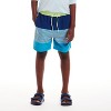 Andy & Evan  Toddler  Lime & Navy Colorblock Swim Truck - 4 of 4