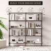 5 Tier Wire Shelving Garage Shelving Heavy Duty Adjustable Garage Shelves, Storage Rack, Basement Pantry Utility Storage Shelves - 3 of 4