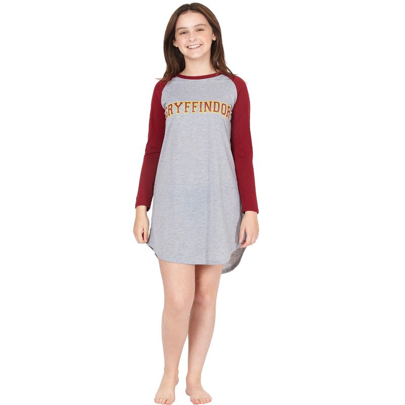 Big Girls' Harry Potter Pajama Nightgown Sleep Shirt, 3 of 7