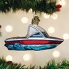 Old World Christmas Blown Glass Ornament for Christmas Tree, Ski Boat - 2 of 4