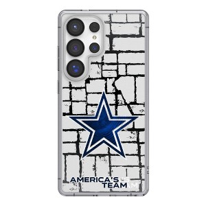 NFL NFC Teams Brick Wall Clear Cell Phone Case for Samsung Galaxy - 1 of 4