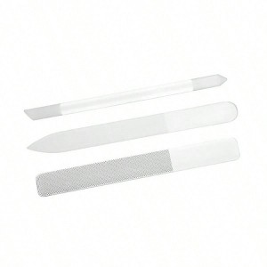 Glass Nail Care Set, Popular styles Glass material is durable, gentle to use, and easy to clean - 1 of 4