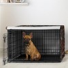 Sweet Jojo Designs Girl Dog Crate Kennel Cover 30in. Boho Floral Wildflower Black and Orange - 2 of 4