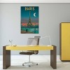 Paris Moonlight by IdeaStorm Studios Unframed Wall Canvas - iCanvas - 2 of 3