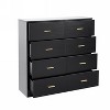 PAGED Modern Dresser Ample Storage Wide Chest of Drawers with Drawers, Storage Cabinet for Bedroom - 2 of 4