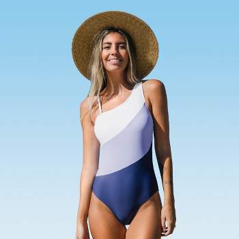 Lime Ricki Women's Indigo Dot Swim Dress S : Target