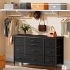 10-Drawer Dresser & TV Stand with Power Outlet, Bedroom Storage with Metal Frame for 55'' TV, Entryway, Closet - 2 of 4