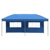 YOOCOZZ 10x20 Oxford Fabric Heavy-Duty Pop-Up Canopy with Sidewalls for Outdoor Events - 2 of 4