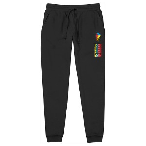 Men's Power Rangers Retro Rangers Logo Jogger Sweatpants - 1 of 3