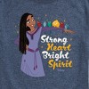 Men's - Disney - Strong Heart Bright Spirit Short Sleeve Graphic T-Shirt - 2 of 4