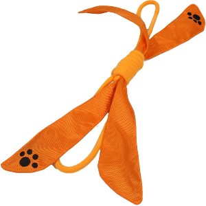 Pet Life Extreme Bow Sporty Rope and Squeak Dog Toy - 1 of 2