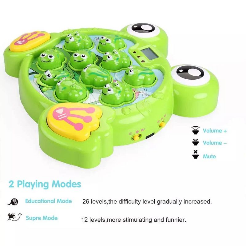 Ready! Set! Play! Link Arcade Whack A Frog Game, Fun and Educational Toy for Children, 4 of 5