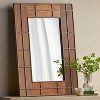 Spassway 40" x 28" Versatile Decorative Mirror Wall Art for Bathroom Living Room Bedroom Entryway Office Home and Office Decor Brown Available - 2 of 4