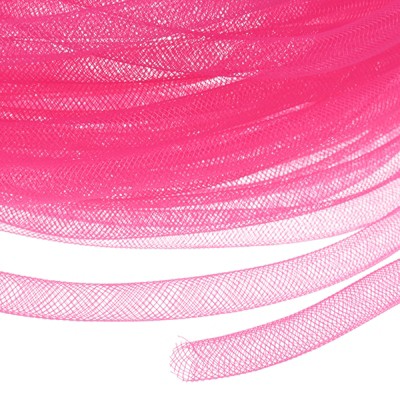 Unique Bargains Elastic Fabric Durable Mesh Tubing Multipurpose Use Waterproof Mesh Tube Ribbon 1 Pc