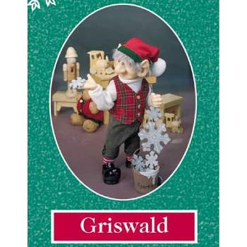 Northlight 11.75" Griswald Collectible Christmas Elf Tabletop Figure