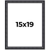 PosterPalooza | Linear Black Picture Frame - UV Acrylic, Foam Board Backing, Hanging Hardware - 2 of 4