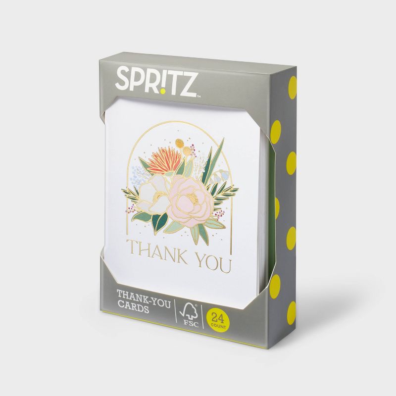 24ct Wedding Floral Cards - Spritz&#8482;, 4 of 5