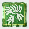 Women's Palm Tree Pattern Scarf - A New Day™ Green - 2 of 3
