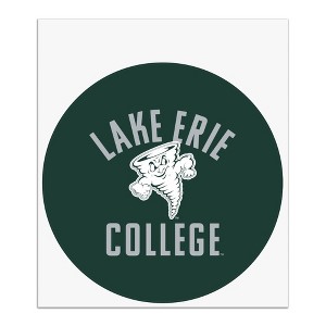 Lake Erie College Storm Logo Automotive Car Window Locker Circle Bumper Sticker - 1 of 4