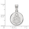 Black Bow Jewelry 10k White Gold Purdue Boilermakers NCAA Medium Pendant - 2 of 3
