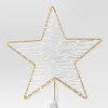 12.25" Lit-Led Champagne Star Twinkle Warm White Dewdrops Christmas Tree Topper - Wondershop™ - 4 of 4