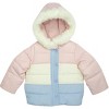 Carter's Girls' Heavyweight 2-Piece Skisuit Snowsuit, Light Pink Periwinkle, Light Pink, 6X - 2 of 3