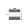 Covers&All Outdoor Clear Panel Curtain, Outdoor Curtains for Patio, Waterproof & Weather Resistant Tarp - 3 of 4