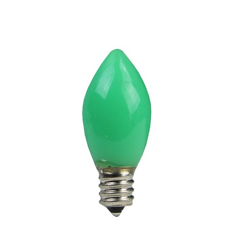 green light bulb target