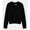 Women's Short ZZ Knit Cardigan - ESQUALO - 3 of 4