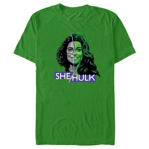 Men's She-Hulk: Attorney at Law Half Lawyer Half Hero T-Shirt - 1 of 4