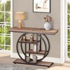 NicBex 31.49" H 4-Tier Console Table with Open Storage Shelves Sofa Table for Entryway Living Room - 4 of 4