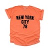 Simply Sage Market New York City Arched 78 Puff Print Garment Dyed Tee - 3 of 4