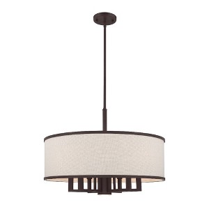 Livex Lighting Park Ridge 6 - Light Chandelier in  Bronze - 1 of 4