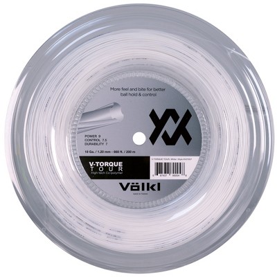 VOLKL V-Torque Tour | Tennis Racquet String | Great Feel, Spin and Control | Co-Polymer String