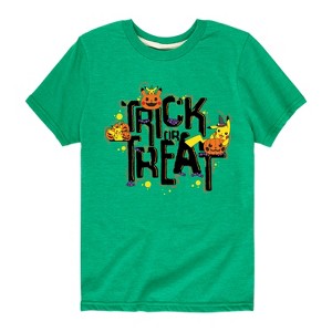Boys' - Pokémon - Trick or Treat Short Sleeve Graphic T-Shirt - 1 of 4