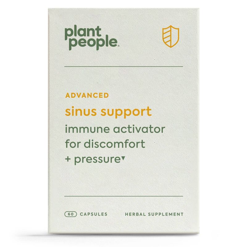 Plant People Organic Sinus Support &#38; Immune Activator Vegan Capsules - 60ct, 3 of 7
