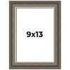 PosterPalooza | Photo Size Weathered Black Picture Frame - UV Acrylic, Foam Board Backing, Hanging Hardware - 2 of 4