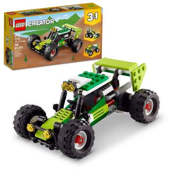 LEGO Creator 3 in 1 Off-road Buggy, Digger, Toy Car Set 31123