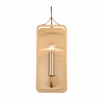 Elk Home Merge 1 - Light Wall Light in  Satin Brass