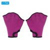 Unique Bargains Swimming Diving Resistance Webbed Training Aquatic Gloves 1 Pair - 3 of 4