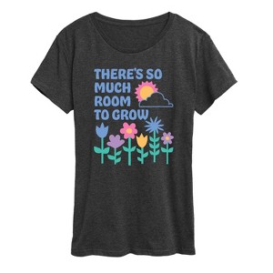 Women's - Instant Message - So Much Room To Grow Short Sleeve Graphic T-Shirt - 1 of 4