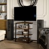 23" TV Stand for 28" TVs with Adjustable Shelves and Extension Lead Holder, Small Entertainment Center Table with Storage for Living Room - 2 of 4