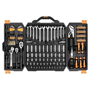 Itopfox 192-Piece Mechanics Tool Set with Socket Wrench Auto Repair Hand Tools in Plastic Storage Case Wrench Tool Box Set for Home & Vehicle Repairs - 1 of 4
