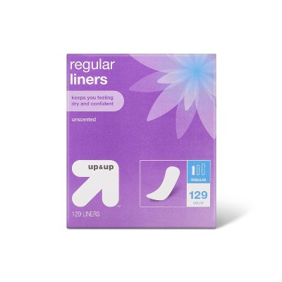 Panty Liners - Regular Absorbency - 129ct - up & up™