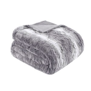 NicBex 60x70 Inch Oversized Faux Fur Throw Fuzzy Cozy Luxury Blanket for Bed Chair Couch - 1 of 4