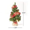 Christopher Knight Home Carmick 2 Foot Noble Fir Pre Lit LED Pre Decorated Artificial Christmas Tree, Green - 3 of 4