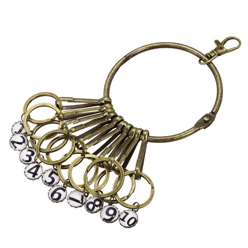 Key chain hot sale rings target