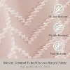 LunaLulinlk Pink Extra Long Shower Curtains - 2 of 4