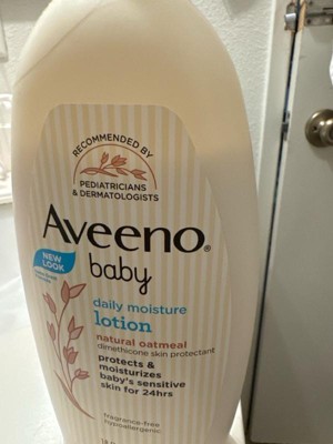 Aveeno Baby Daily Moisturizing Cream with Prebiotic Oat & Shea Butter -  Gentle Coconut Scent - 12oz